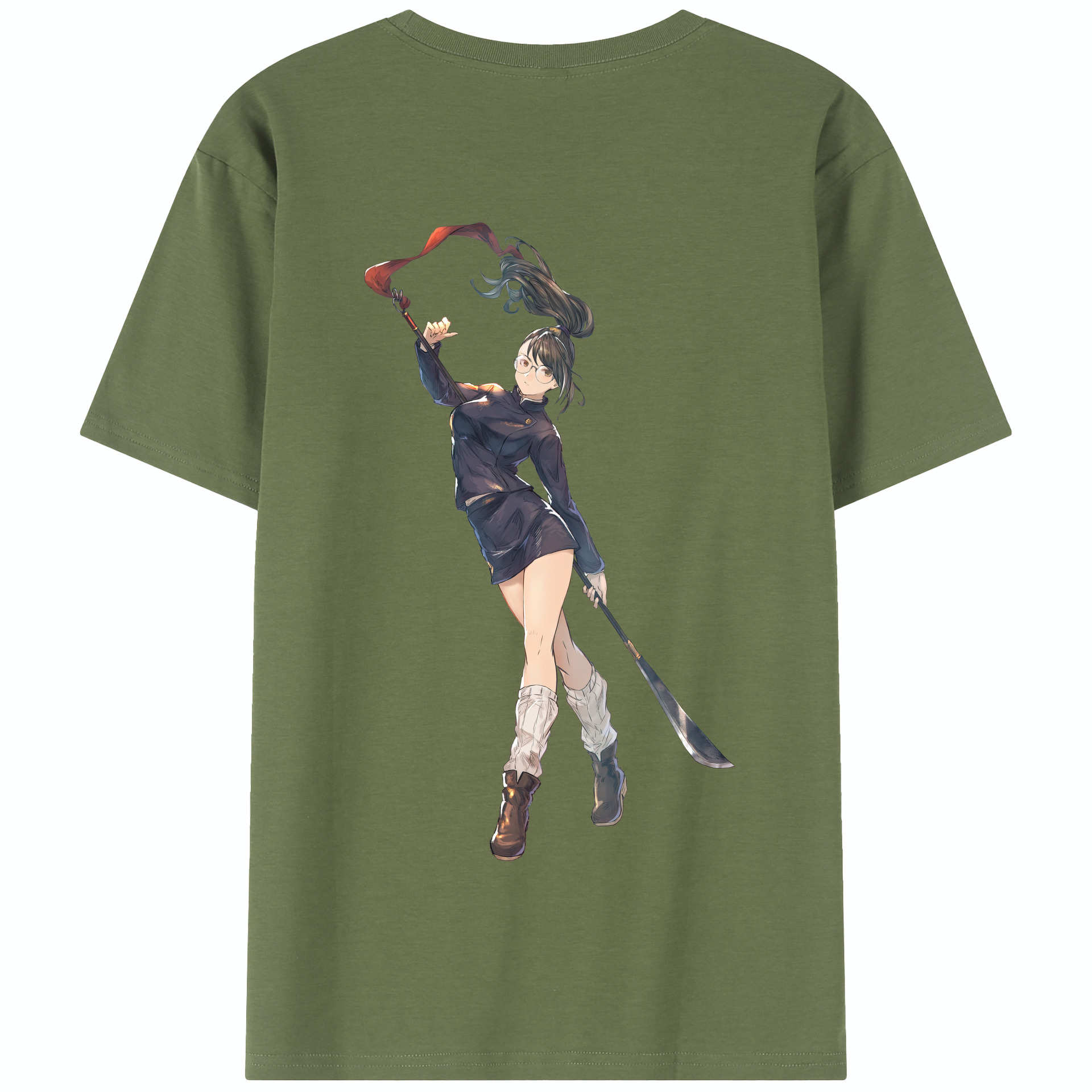（画像用） 呪術廻戦 Jujutsu Kaisen 綿100％半袖Tシャツ（背面プリント）